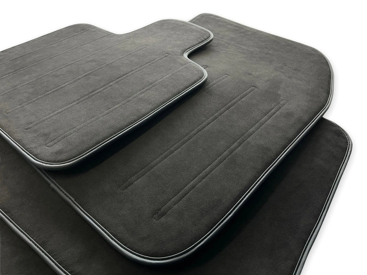 Alcantara Floor Mats For Rolls Royce Black Badge Ghost Series II (2021-2024) - AutoWin