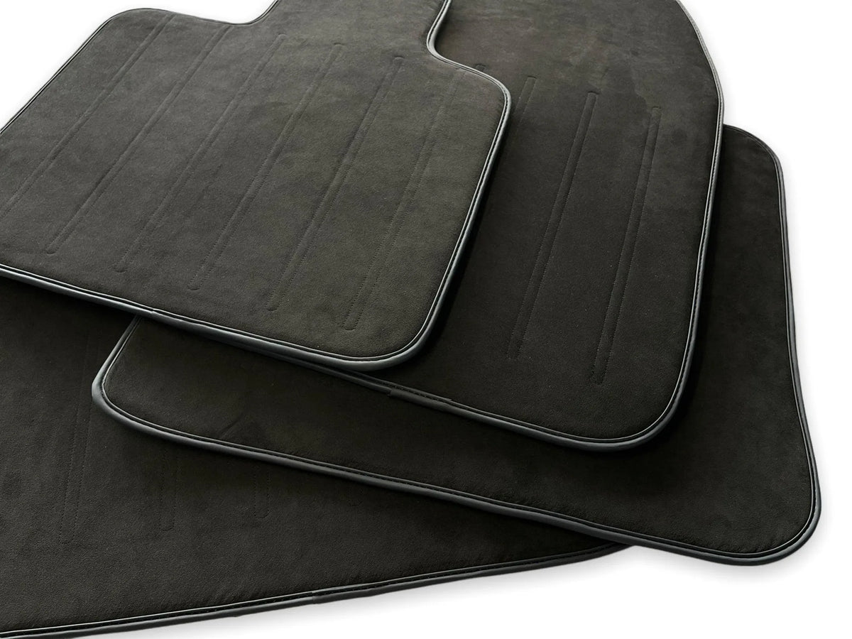 Alcantara Floor Mats For Rolls Royce Black Badge Ghost Series II (2021-2024) - AutoWin