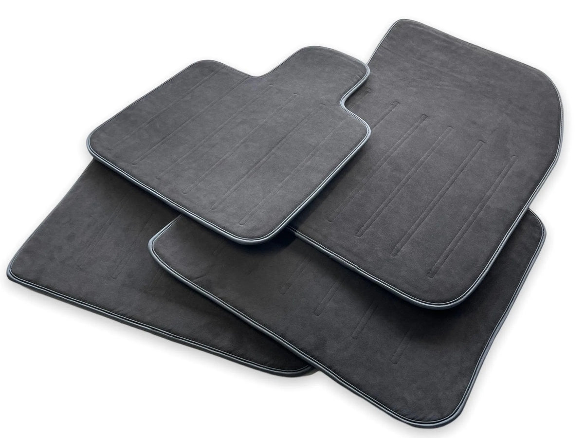 Alcantara Floor Mats For Rolls Royce Black Badge Phantom VIII (2017-2024) - AutoWin