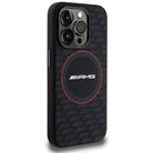 AMG Silicone Carbon Pattern MagSafe Hardcase for iPhone 15 Pro Max 6.7" - AutoWin