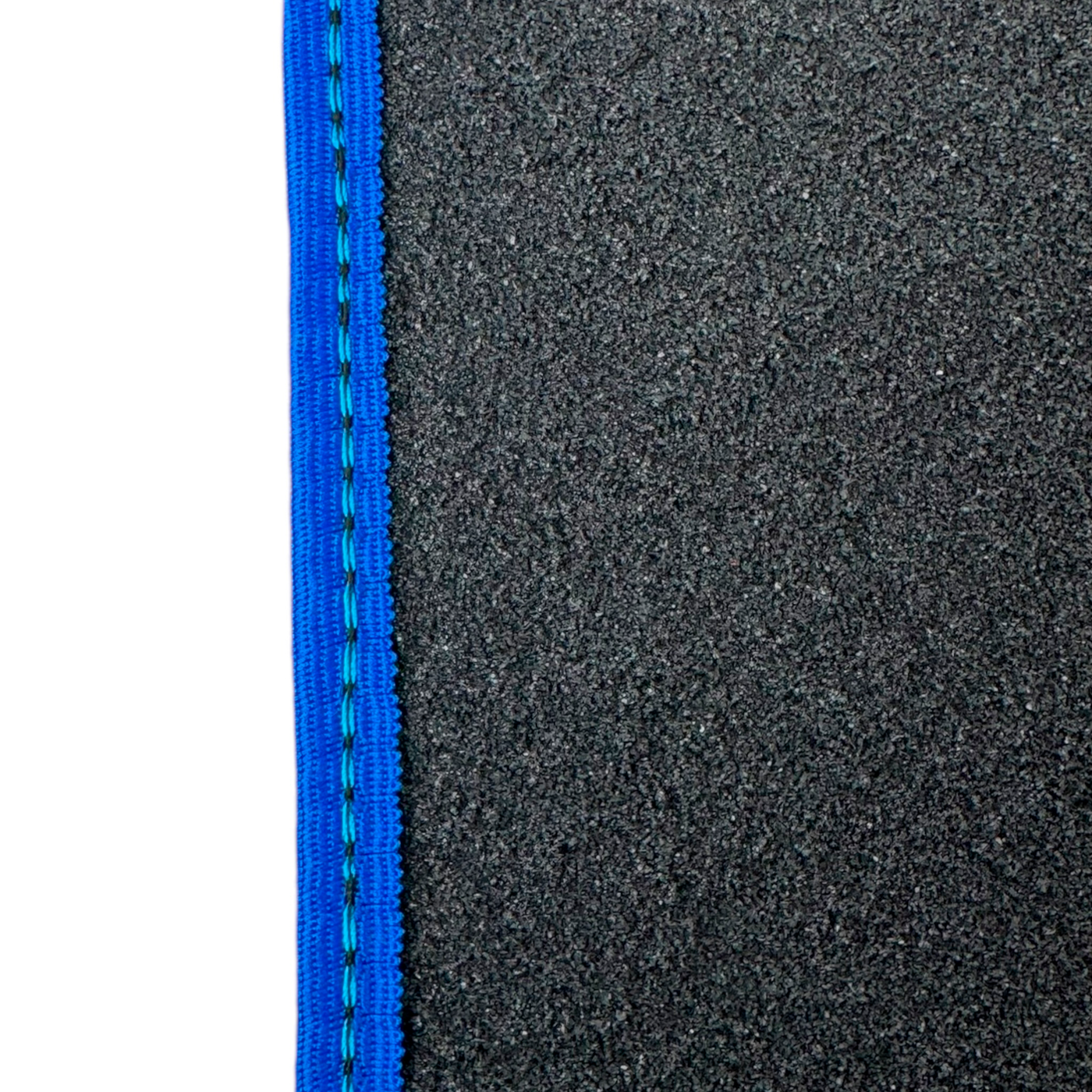 Blue Floor Mats for BMW i8 Series L12 L15 with M Package with Alcantara