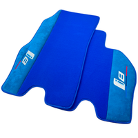 Blue Floor Mats for BMW i8 Series L12 L15 with M Package