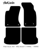 Beige Floor Mats for Audi A4 - B5 Avant (1996 - 1999) | ER56 Design - AutoWin