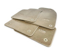 Beige Floor Mats for Audi A6 - C5 Sedan Facelift (2002-2004) | ER56 Design - AutoWin