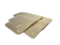 Beige Floor Mats for Audi Q4 E-tron (2021-2024) | ER56 Design - AutoWin