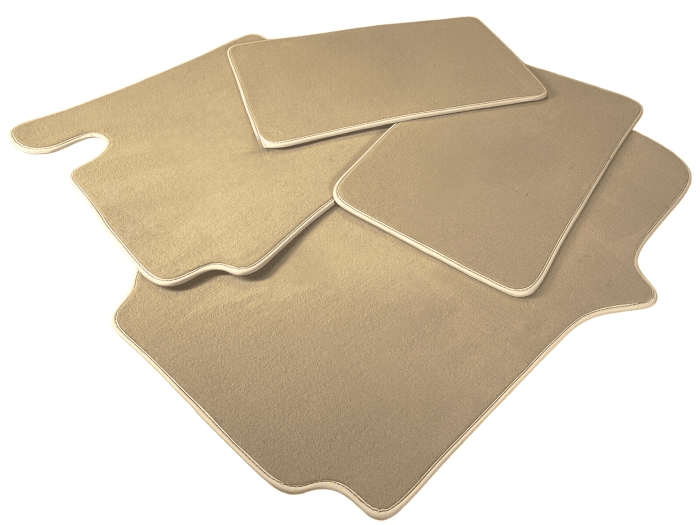 Beige Floor Mats For Bentley Arnage Green Label (1998-2009) - AutoWin