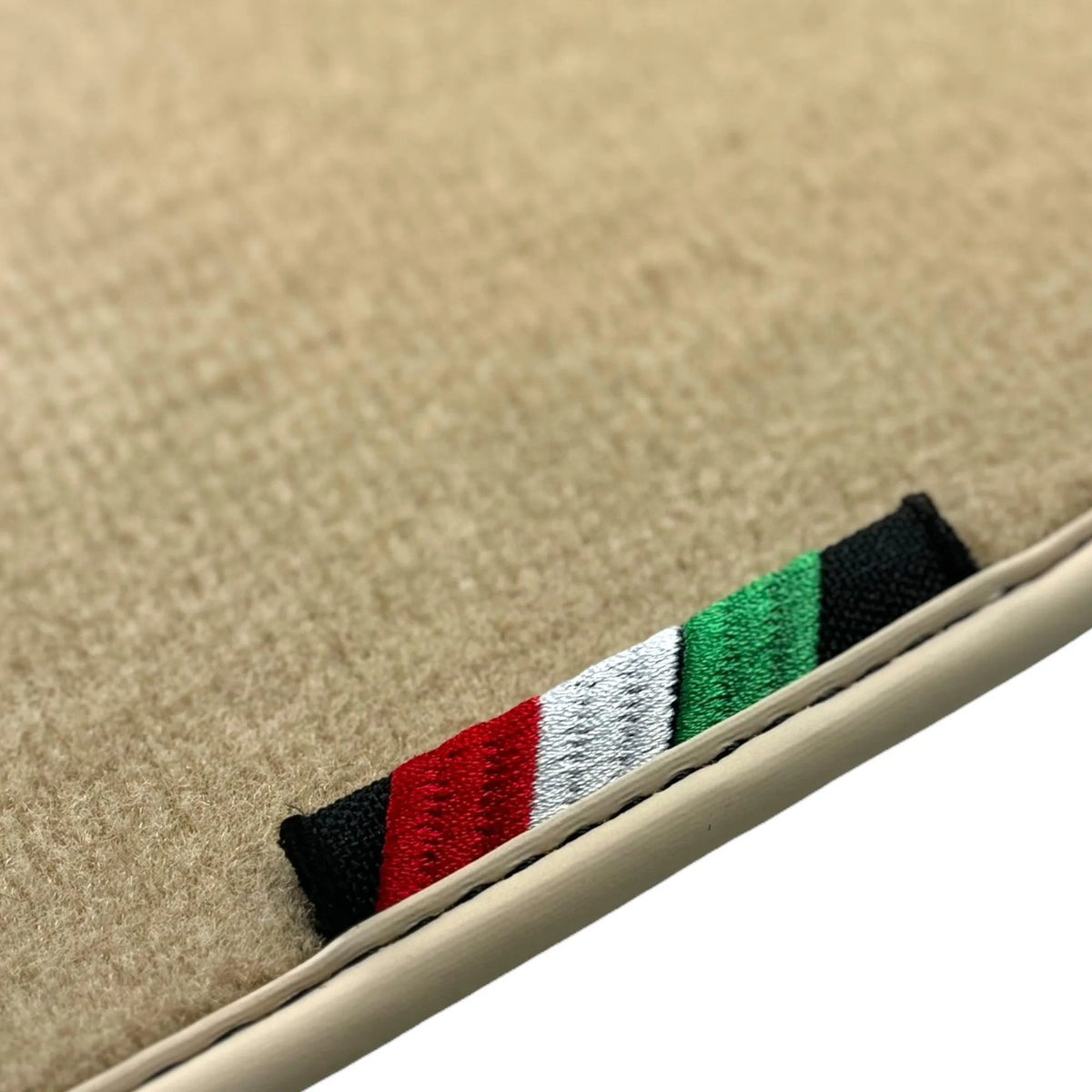 Beige Floor Mats for Ferrari 458 GT2 (2012-2015) | Italian Edition