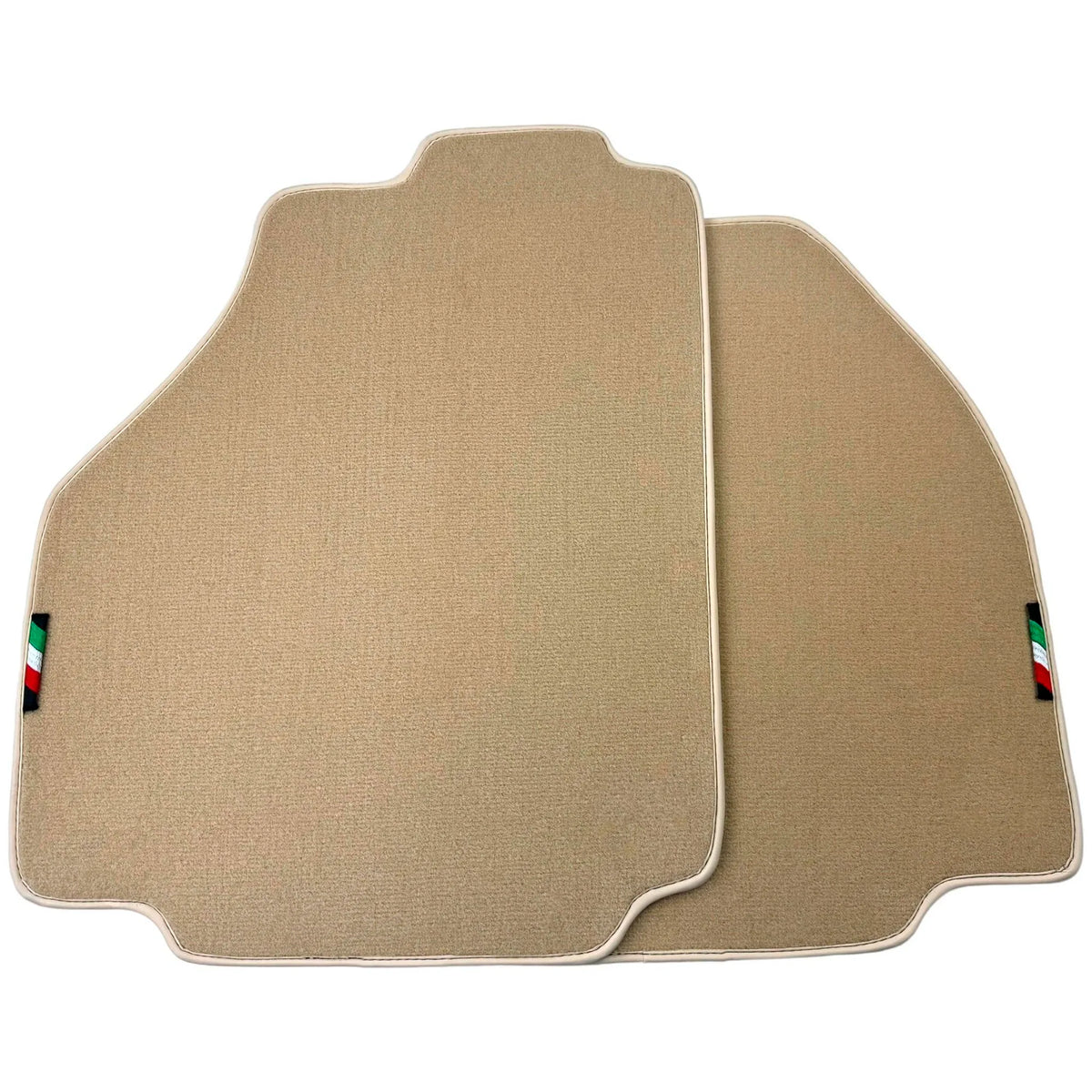 Beige Floor Mats for Ferrari 488 Pista Spider (2019-2021) | Italian Edition