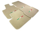 Beige Floor Mats For Maserati Coupé (2001-2007) Italy Edition - AutoWin