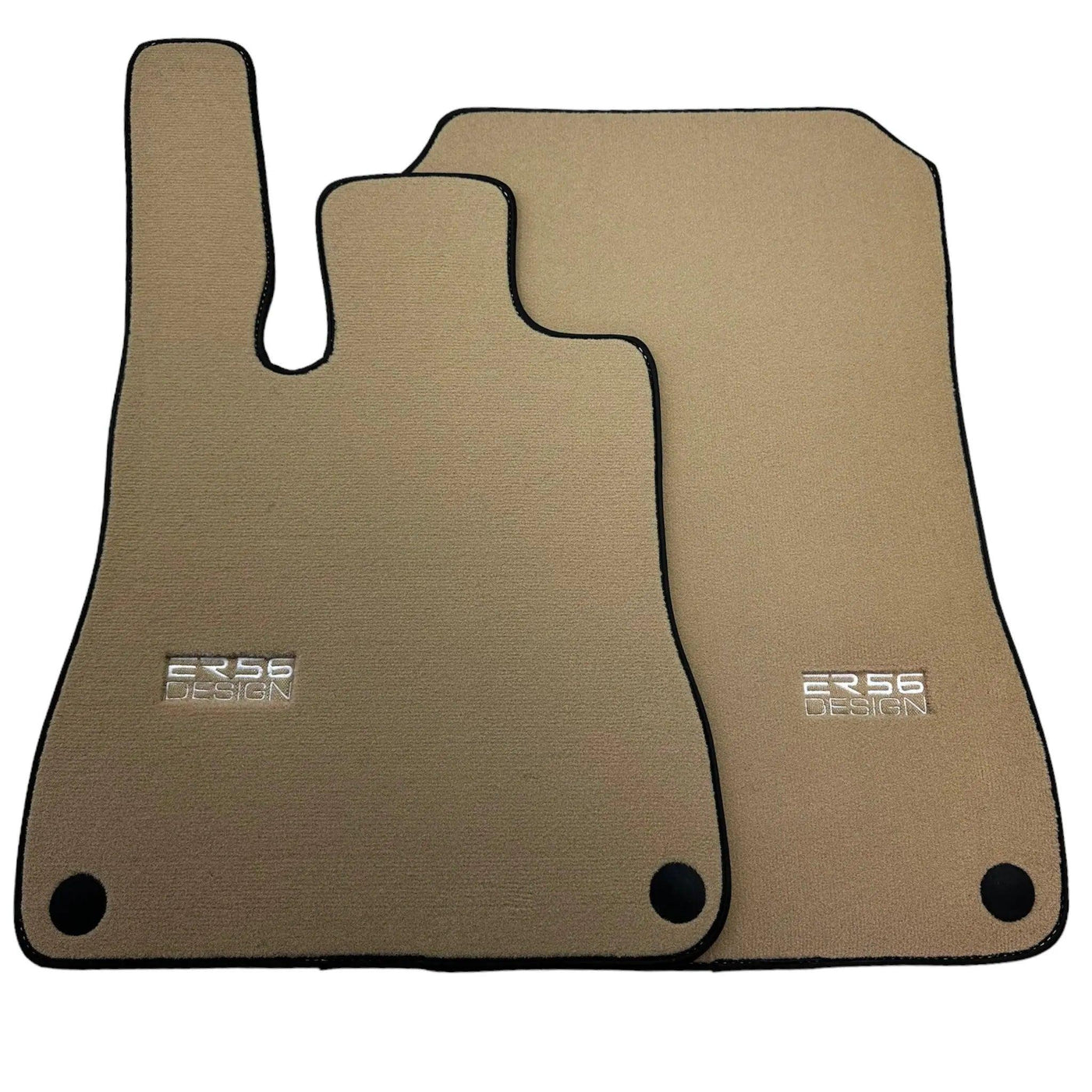 Beige Floor Mats For Mercedes-Benz SLC R172 (2016-2023) - AutoWin