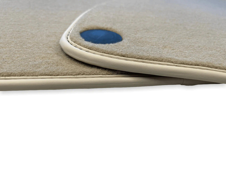 Beige Floor Mats For Mercedes-Benz SLC R172 (2016-2023) - AutoWin