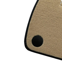 Beige Floor Mats For Mercedes-Benz SLC R172 (2016-2023) - AutoWin