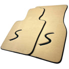 Beige Floor Mats for Mini Cooper / One R53 (2001-2007) Cooper S - AutoWin