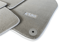 Beige Floor Mats for Porsche Panamera (2017-2023) | ER56 Design - AutoWin