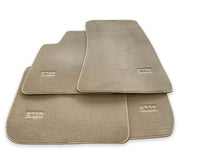 Beige Floor Mats for Rolls Royce Phantom VIII (2017-2024) ER56 Design