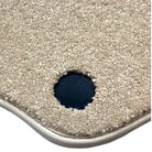 Beige Luxury Floor Mats for Mercedes Benz C-Class S206 Wagon (2021-2023) Hybrid | ER56 Design - AutoWin