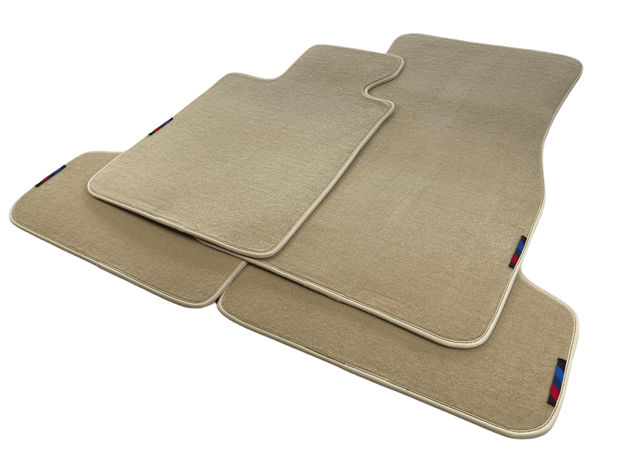 Beige Mats For BMW M3 G81 Touring (2022-2026) With M Package - AutoWin