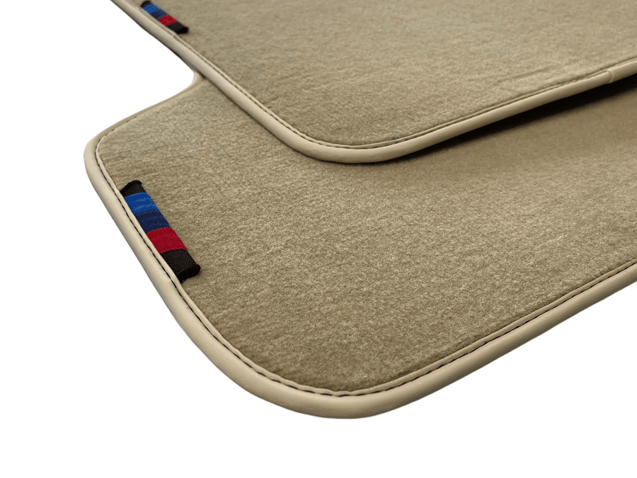 Beige Mats For BMW 1 Series F70 With M Package - AutoWin