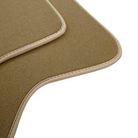 Beige Mats For BMW 7 Series E38 Long With M Package - AutoWin