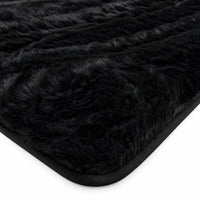 Customizable Black Sheepskin Trunk Floor Mat for Bentley Continental GTC (2011–2018)