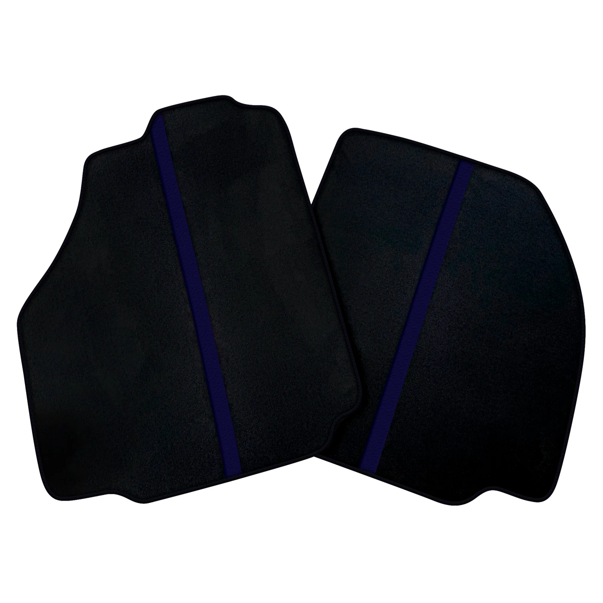 Black Car Floor Mats with Leather Line for Ferrari 458 GT2 (2012-2015)