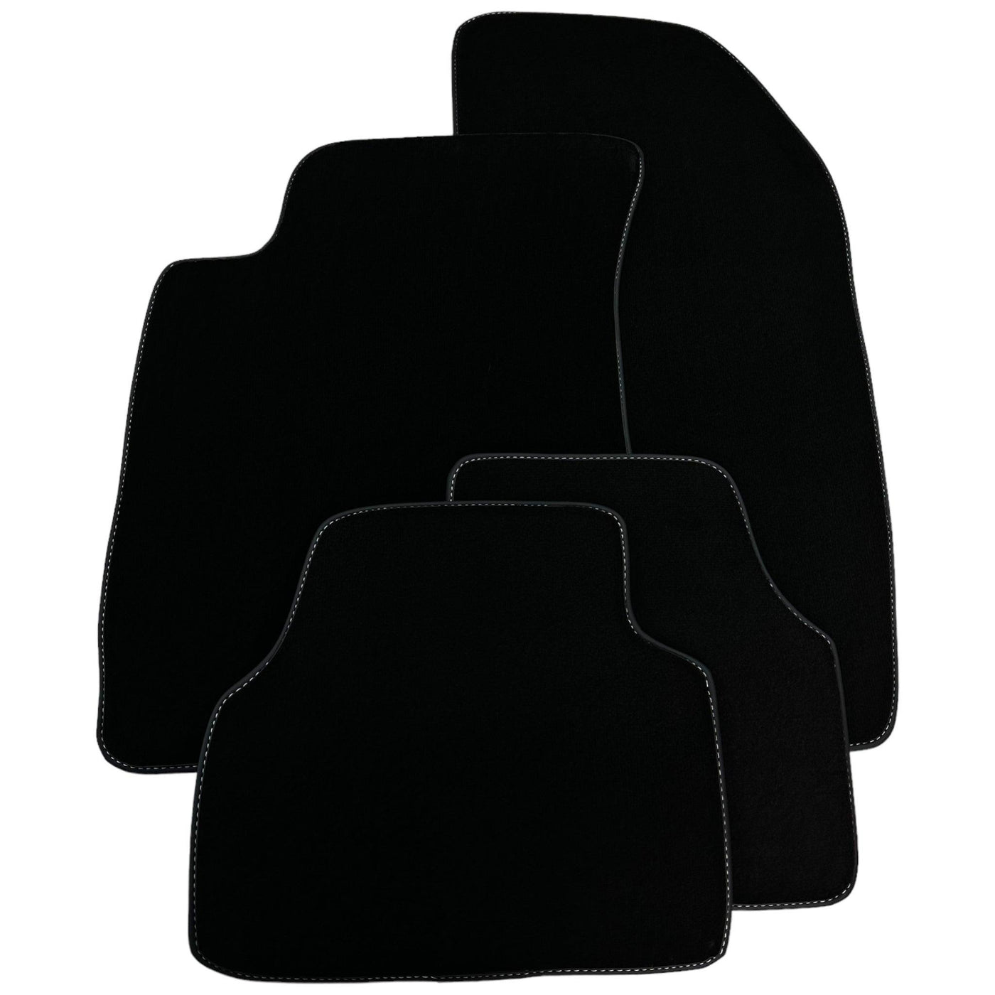 Black Floor Mats for Alfa Romeo 159 (2005-2011) - AutoWin
