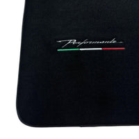 Black Floor Mats for Alfa Romeo Spider 939 (2006-2010) Perfomante - AutoWin