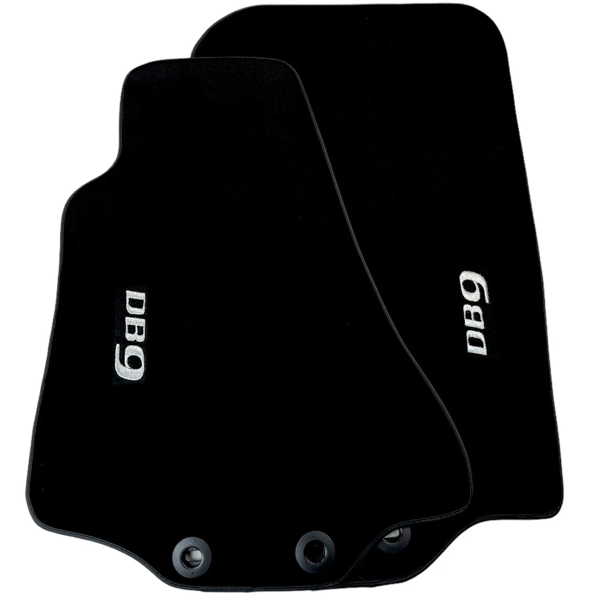 Black Floor Mats for Aston Martin DB9 (2004-2016) - AutoWin