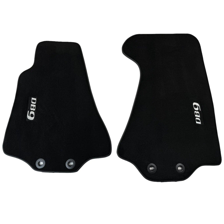 Black Floor Mats for Aston Martin DB9 Volante (2004-2016) Convertible - AutoWin