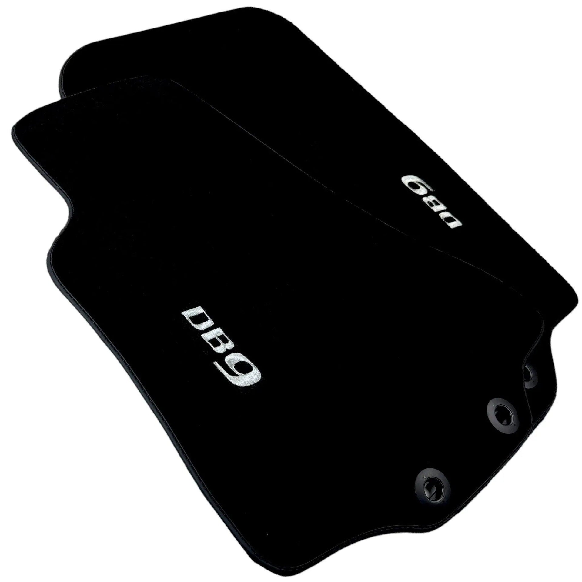 Black Floor Mats for Aston Martin DB9 (2004-2016) - AutoWin