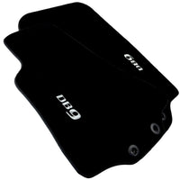 Black Floor Mats for Aston Martin DB9 Volante (2004-2016) Convertible - AutoWin