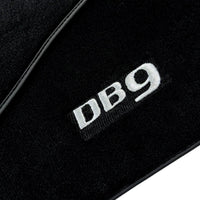 Black Floor Mats for Aston Martin DB9 Volante (2004-2016) Convertible - AutoWin