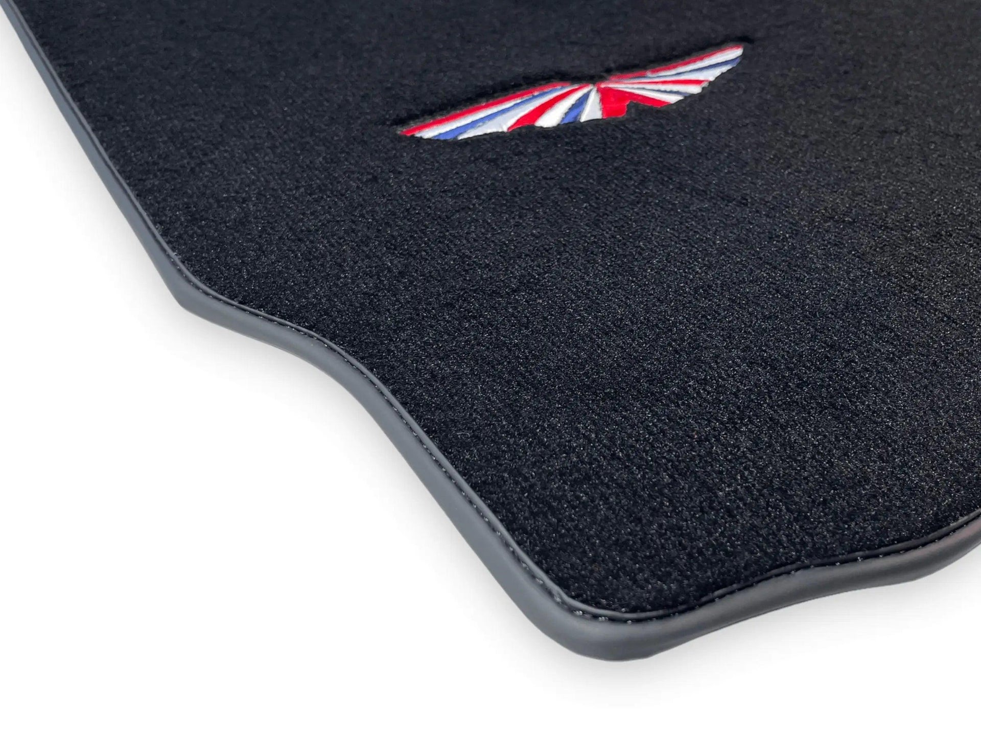 Black Floor Mats For Aston Martin DB9 (2004-2016) | ER56 Design - AutoWin