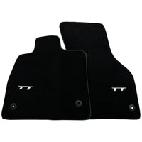 Black Floor Mats for Audi TT MK3 Coupe (2014-2019) - AutoWin