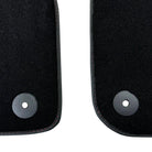 Black Floor Mats for Bentley Bentayga (2015-2023) with Red Leather | ER56 Design - AutoWin