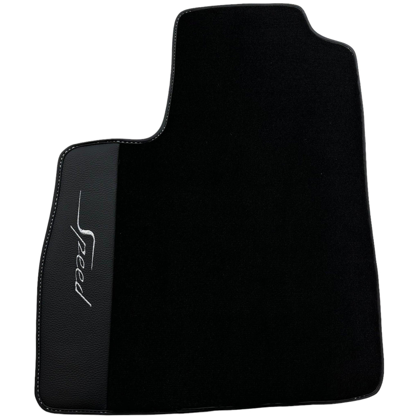 Black Floor Mats For Bentley Continental GT Speed (2011–2018) with Leather - AutoWin
