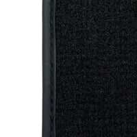 Black Floor Mats for Bentley Continental GTC (2011–2018) with Leather | ER56 Design - AutoWin