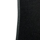 Black Floor Mats For Bentley Continental GTC (2018-2023) Speed with Leather - AutoWin