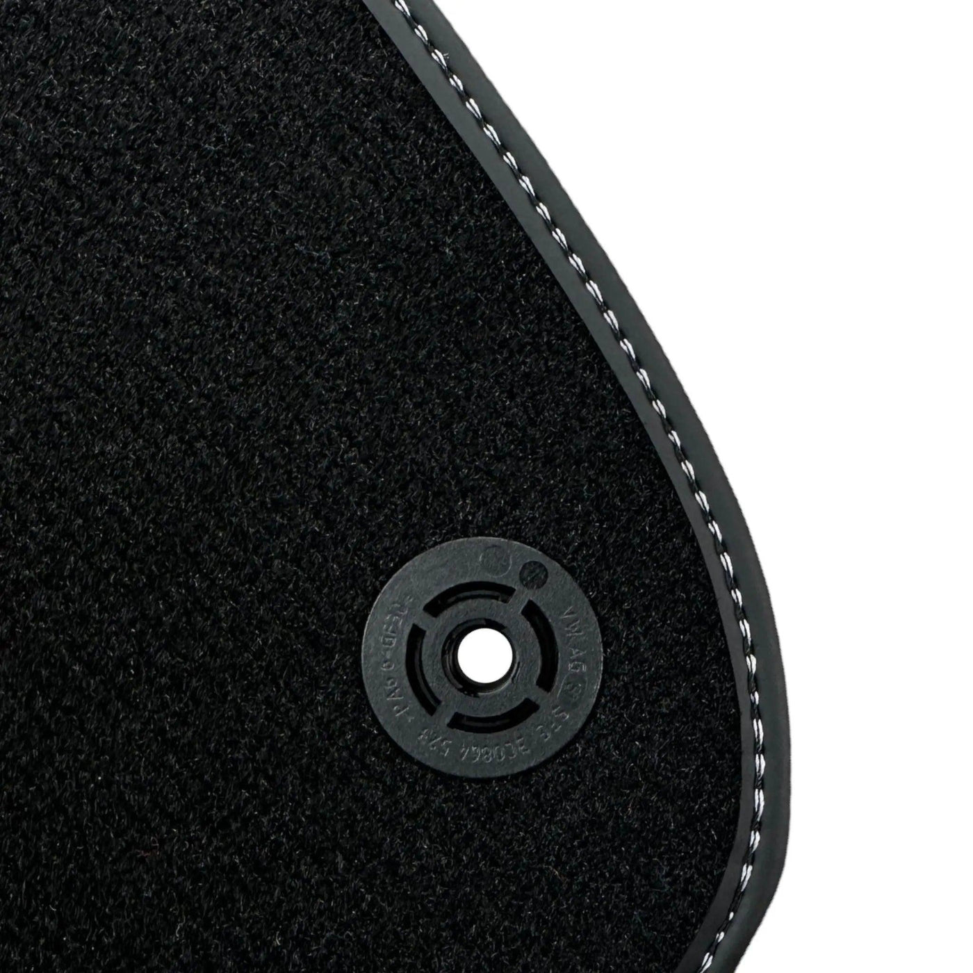 Black Floor Mats For Bentley Continental GTC (2018-2023) Speed with Leather - AutoWin