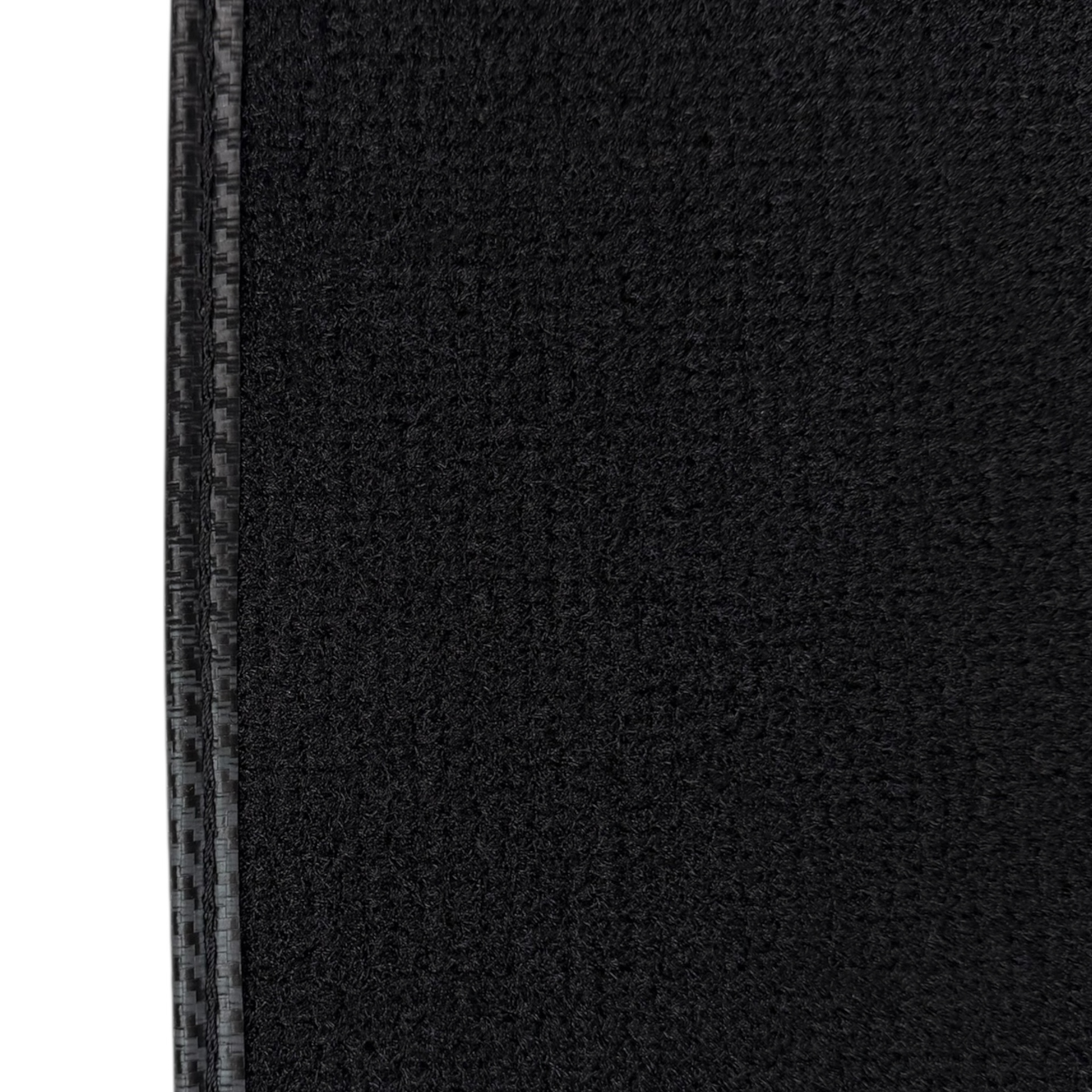 Black Floor Mats for BMW 1 Series E87 (2004-2013) texture detail - BMW 1 Series (2004-2013)