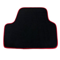 Black Floor Mats For BMW 4 Series F33 With Red Trim - AutoWin