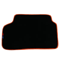 Black Floor Mats For BMW G61 (2023-2026) Touring | Orange Trim - AutoWin