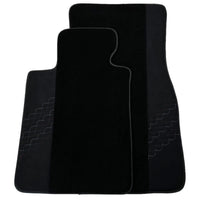 Black Floor Mats for BMW 2 Series G61 (2023-2026) Touring with Alcantara Leather - AutoWin