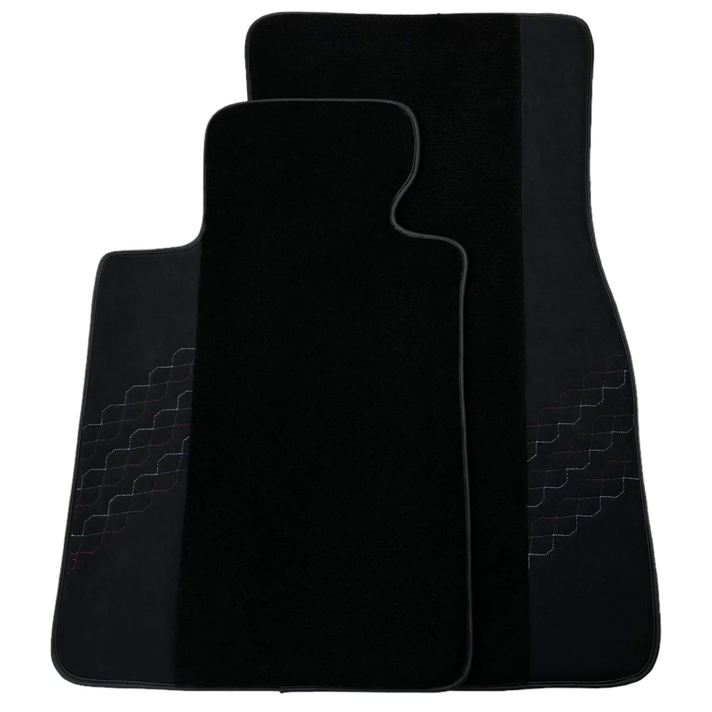 Black Floor Mats for BMW 2 Series U06 (2022-2026) with Alcantara Leather - AutoWin
