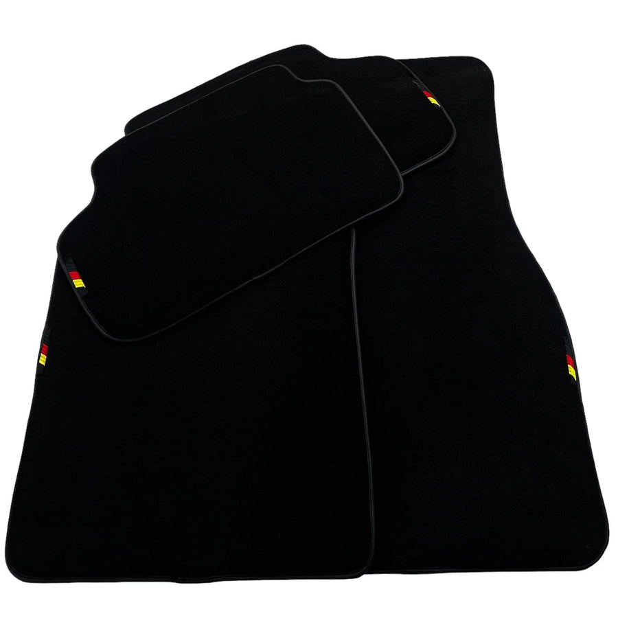 Black Floor Mats For BMW U06 (2022-2026) with German Flag - AutoWin
