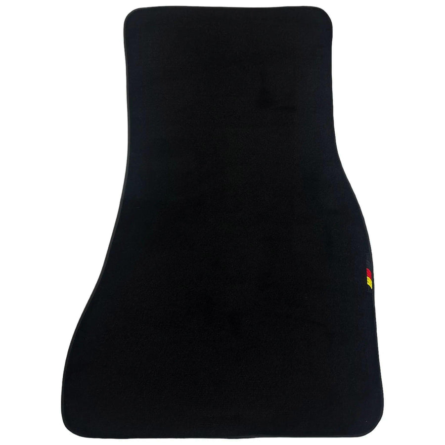Black Floor Mats For BMW M5 G90 (2023-2026) Sedan with German Flag - AutoWin