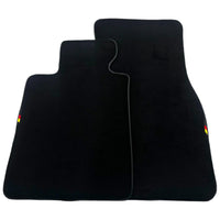 Black Floor Mats For BMW M3 G81 Touring (2022-2026) with German Flag - AutoWin