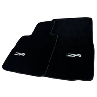 Black Floor Mats for BMW Z4 Series E86 Coupe (2003-2008) - AutoWin