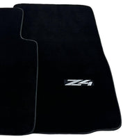 Black Floor Mats For BMW Z4 Series E89 - AutoWin