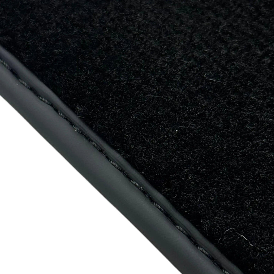Black Floor Mats for Chevrolet Corvette C3 (1968-1982) | Black Trim - AutoWin